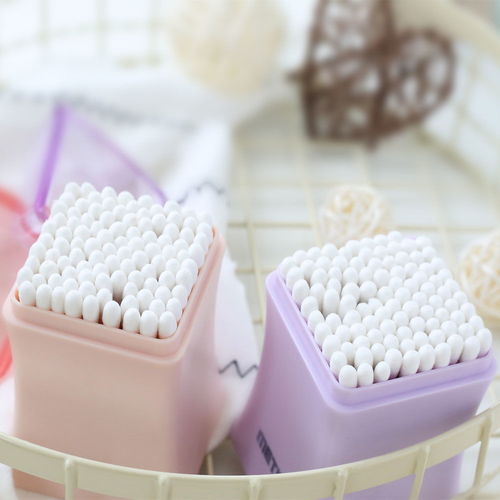 美特家metka典雅方形棉簽瓶 家居日用中的雅致點綴